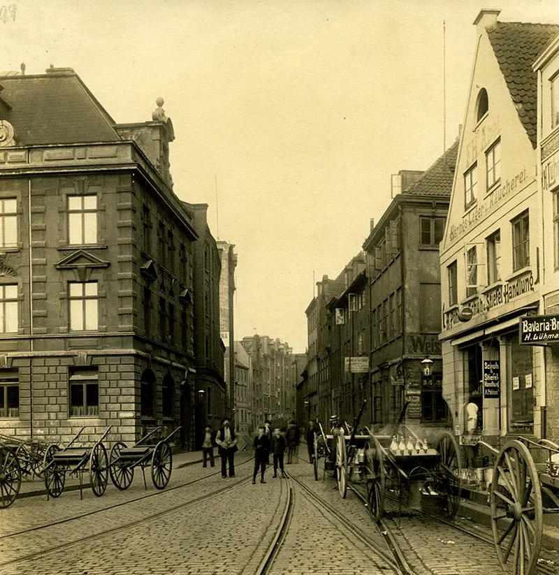 Große Elbstraße 1907 - Elbmeile Hamburg