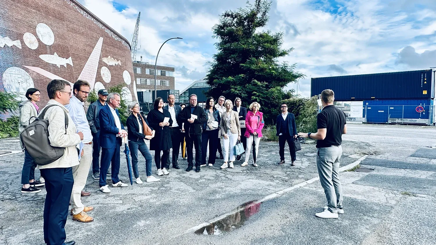 Talk vor Ort mit der Handelskammer