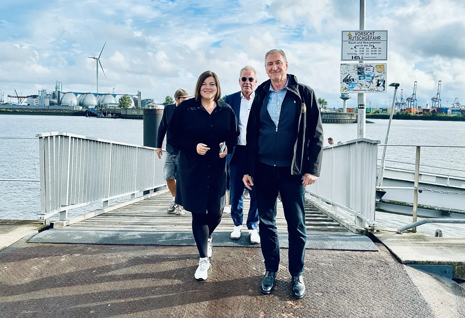 Talk vor Ort mit der Handelskammer