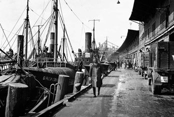 1900 arbeiten am ufer der elbe elbmeile 6b3e4147 - Elbmeile Hamburg