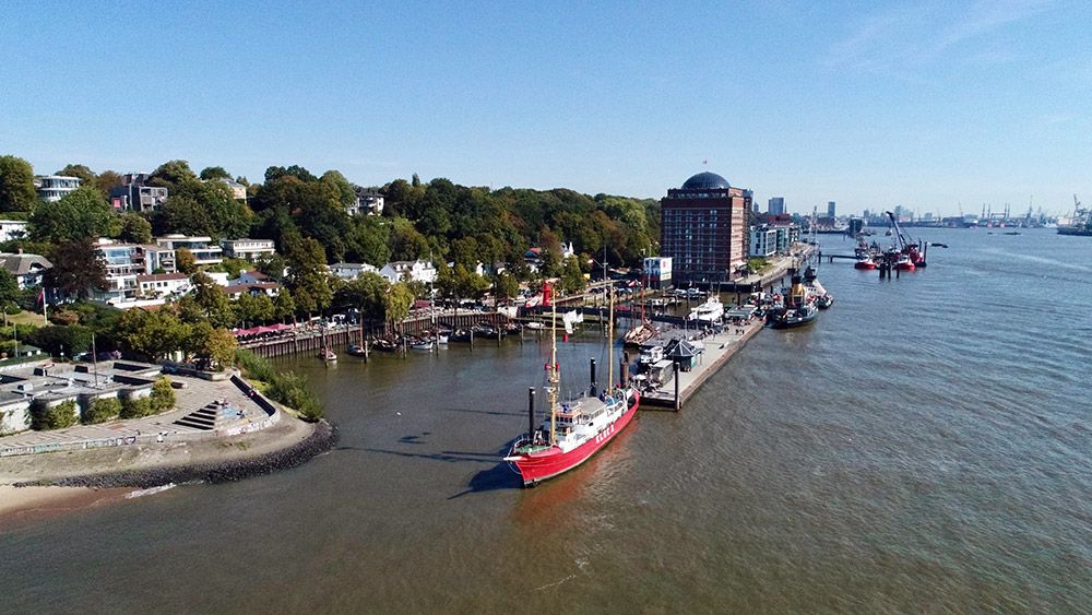 Museumshafen Oevelgoenne Gassner von oben