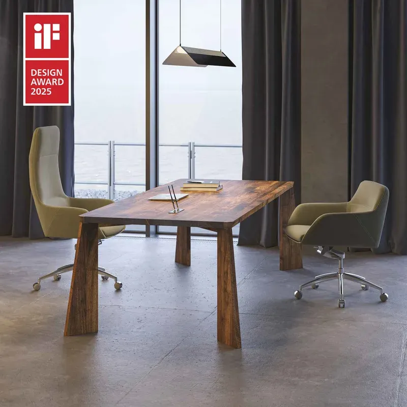Tische Design von vitamin design auf der elbmeile