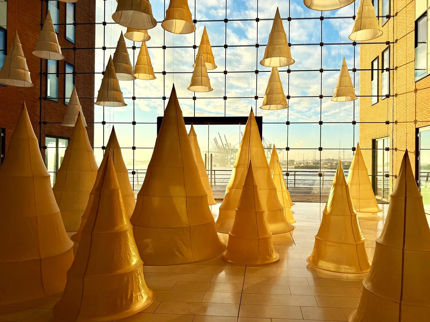 Weihnachts Deko auf der elbmeile 