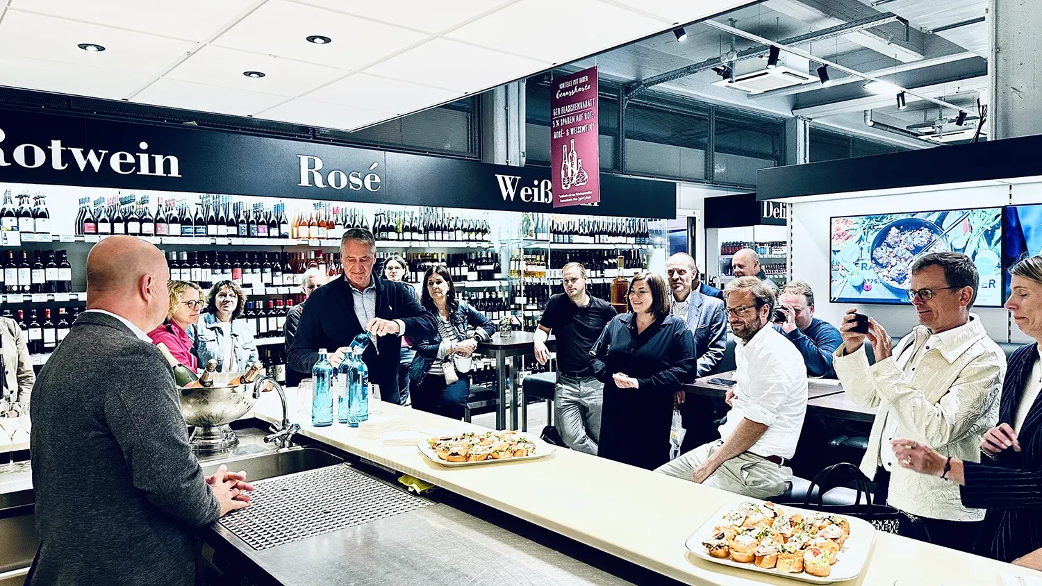 Talk vor Ort mit der Handelskammer