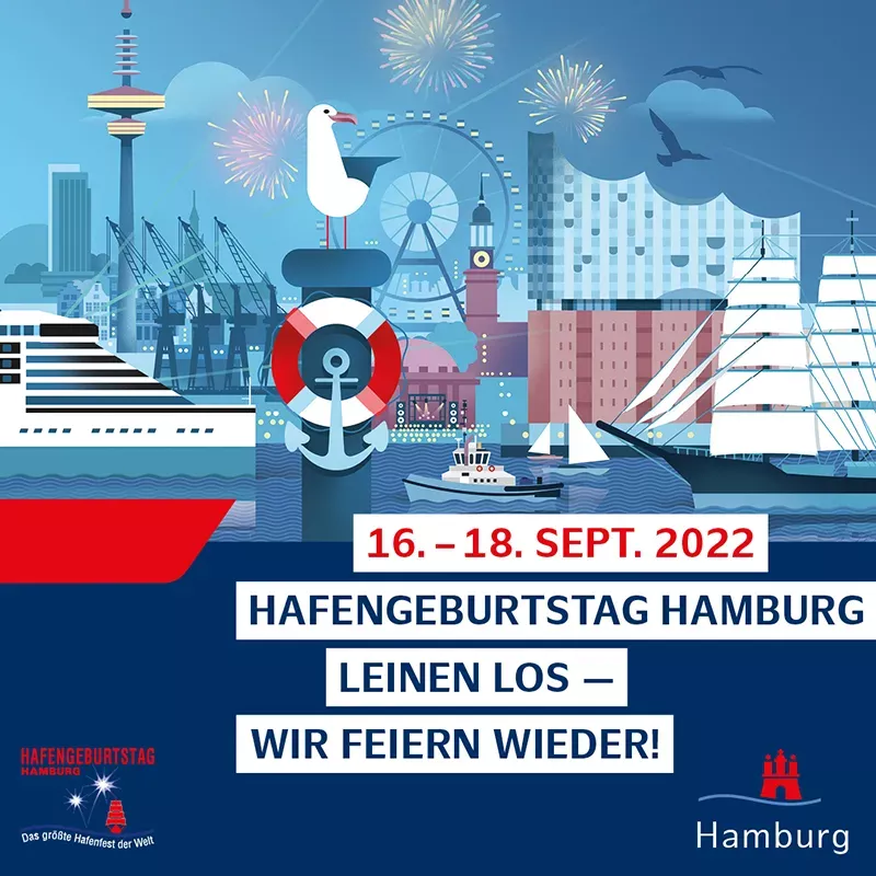 Hafengeburtstag 2022 – Elbmeile Hamburg