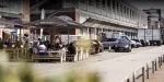 Café und Kuchen auf der Elbmeile Hamburg