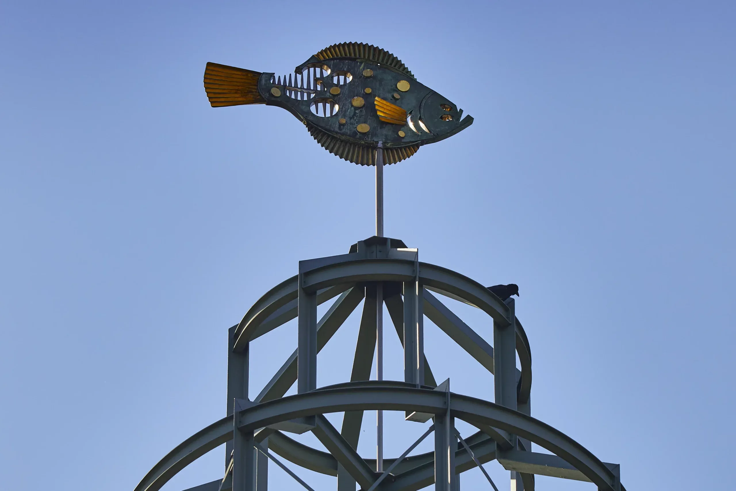 Elbmeile Hamburg - Windrose - Fisch