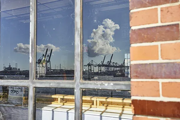 Fischauktionshalle auf der Elbmeile