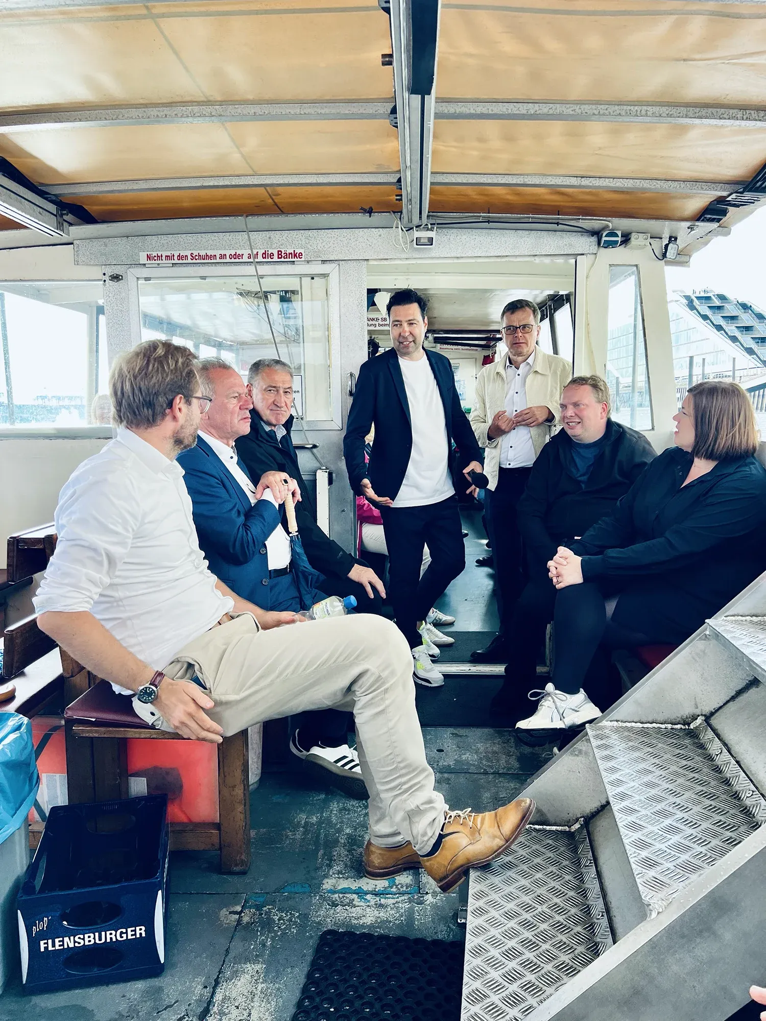 Talk vor Ort mit der Handelskammer