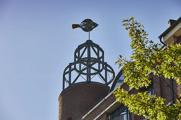 Elbmeile Hamburg - Windrose - Fisch