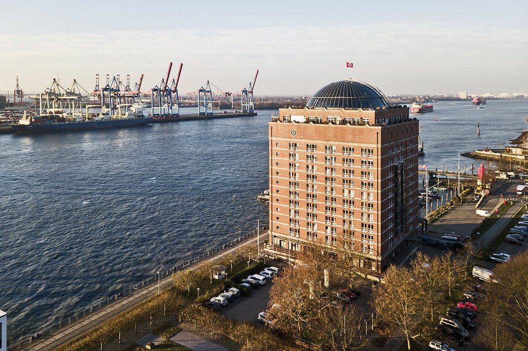 csm seniorenresidenz augustinum hamburg luftbild elbmeile - Elbmeile Hamburg