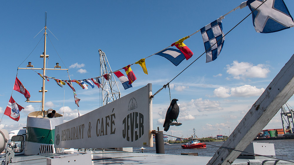Das Museumshafen – Café - Elbmeile Hamburg
