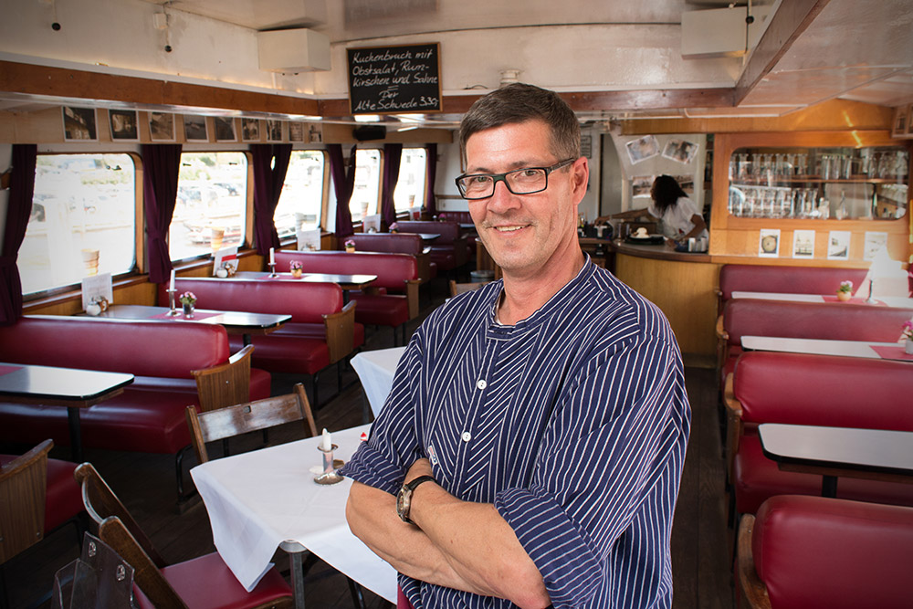 Das Museumshafen – Café - Elbmeile Hamburg