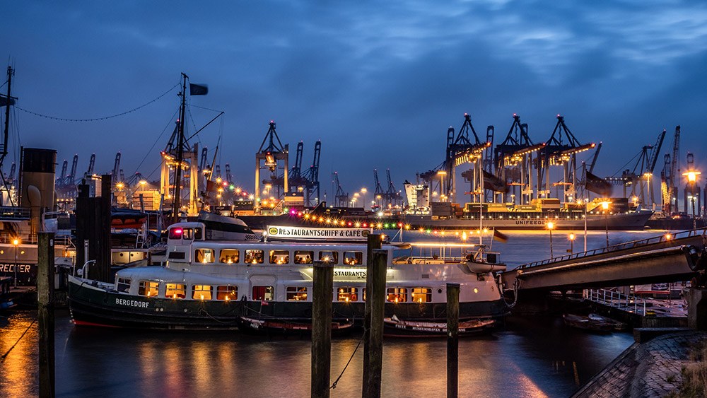 Das Museumshafen – Café - Elbmeile Hamburg