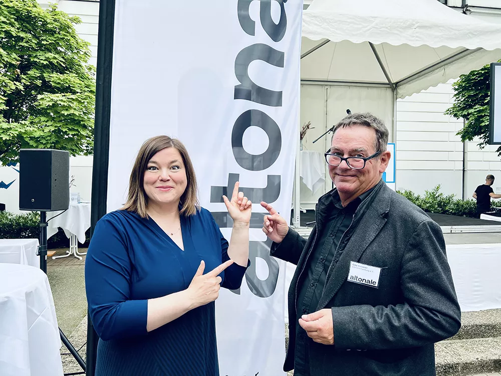 altonale 2022 Eröffnung Fegebank und Weisener