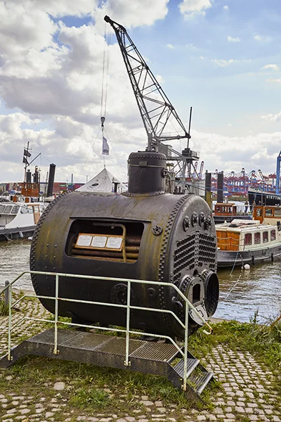 QR-Punkt 54 Museumshafen – Anker