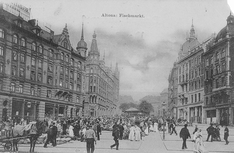 Altona Fischmarkt - Elbmeile Hamburg