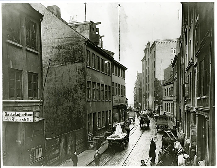 Große Elbstraße um 1900 - Elbmeile Hamburg