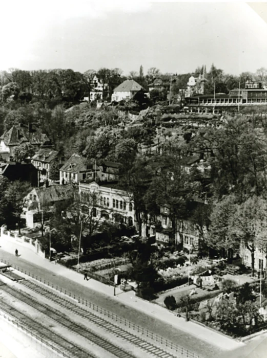 Alte Kapitänshäuser - Neumühlen - Elbmeile Hamburg