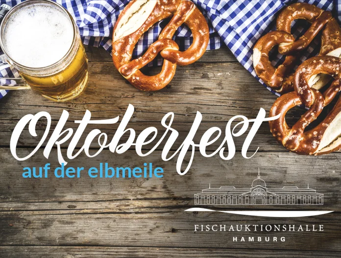 Wiesn-Gaudi auf der Elbmeile