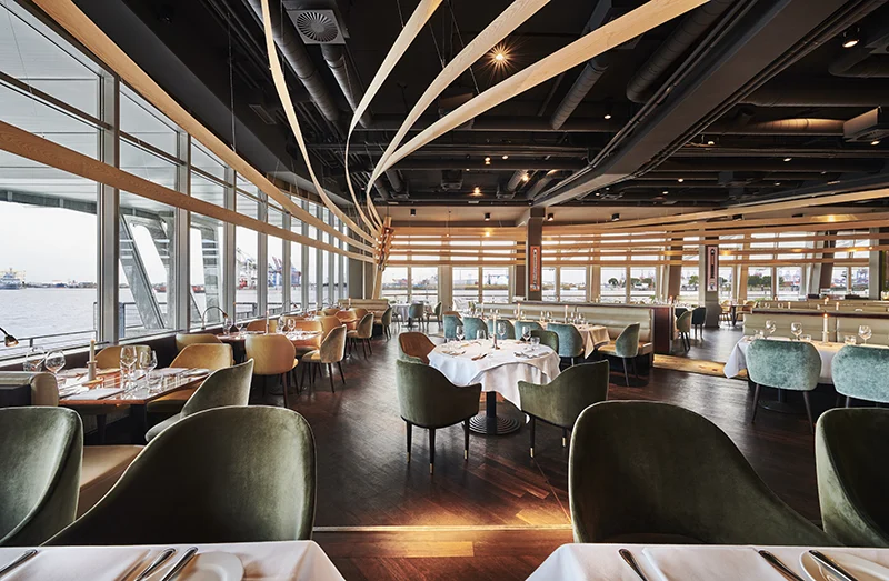 Rive Restaurant auf der elbmeile