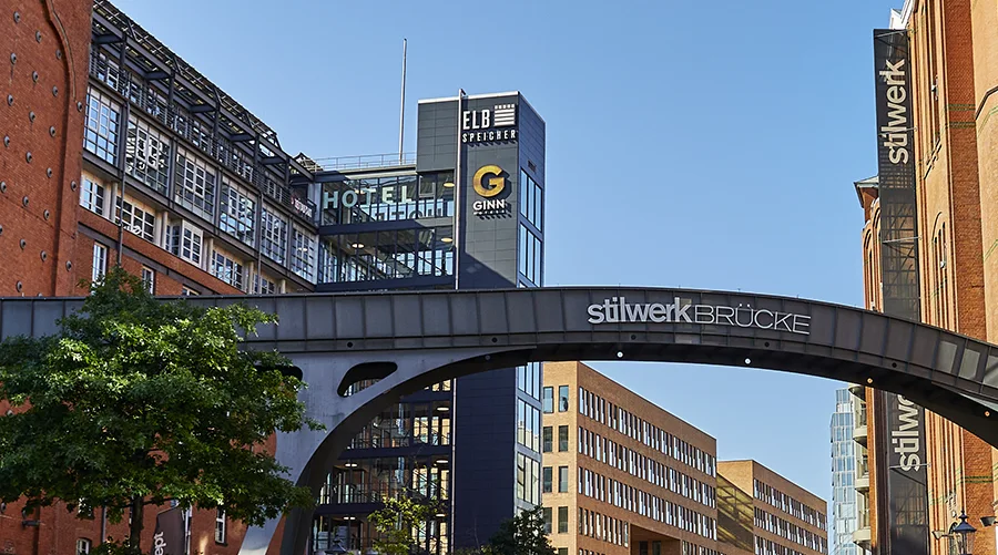 Ginn Hotel auf der Elbmeile
