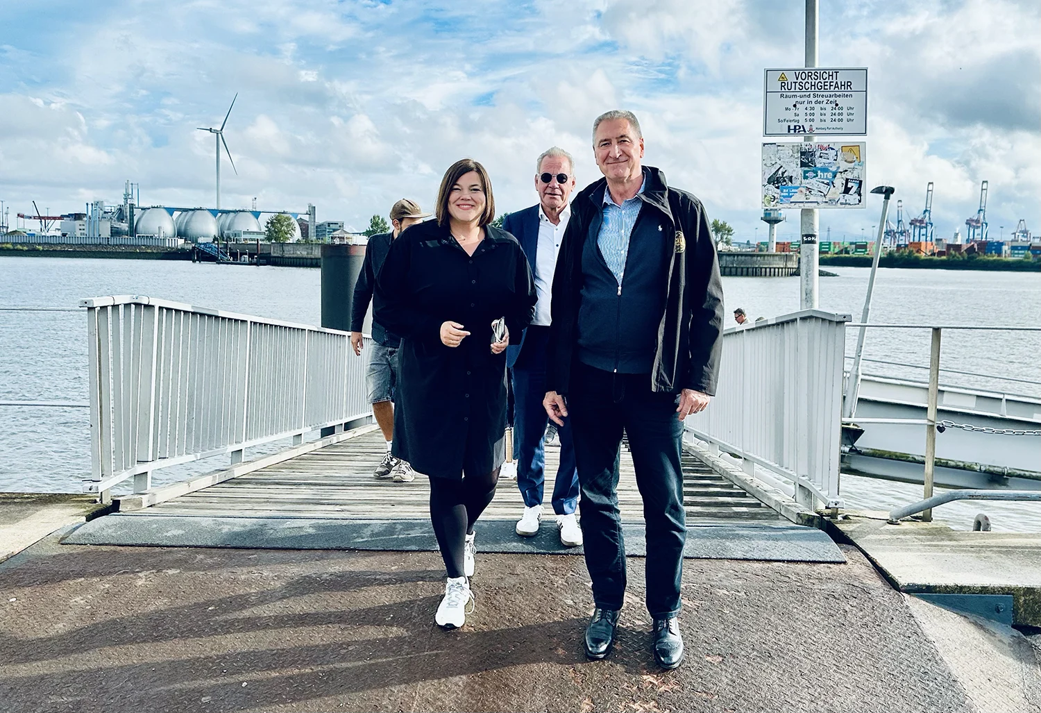 Talk vor Ort mit der Handelskammer