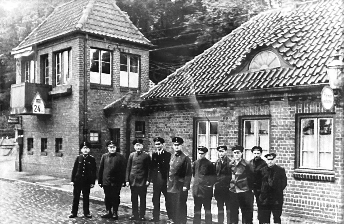 Hafenbahnhof Historie