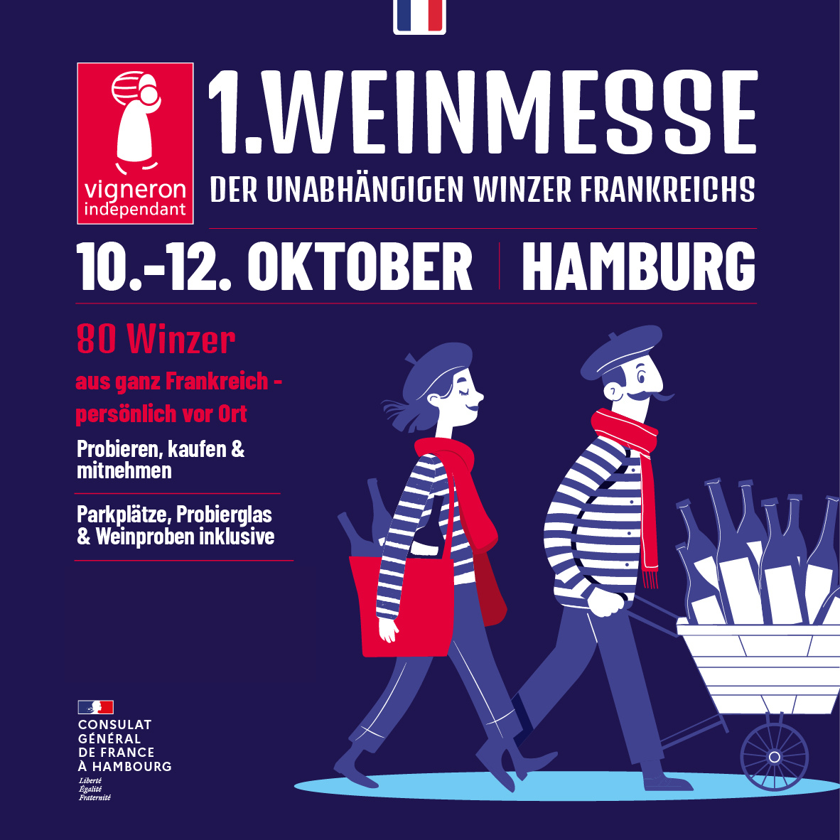 1. Weinmesse auf der elbmeile 45 1. Weinmesse auf der elbmeile