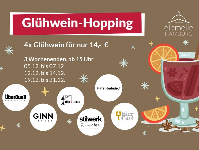elbmeile gluehwein hopping 2025 - Elbmeile Hamburg