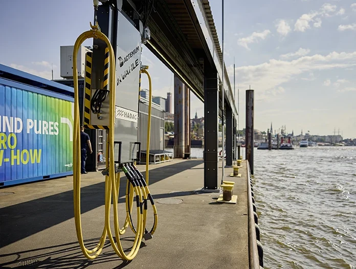 hadag elektro ladestruktur - Elbmeile Hamburg