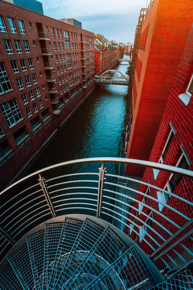Die Hambuger Speicherstadt 