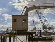 Elbmeile QR-Punkt 52 - Alte Kräne - Hafenmuseum